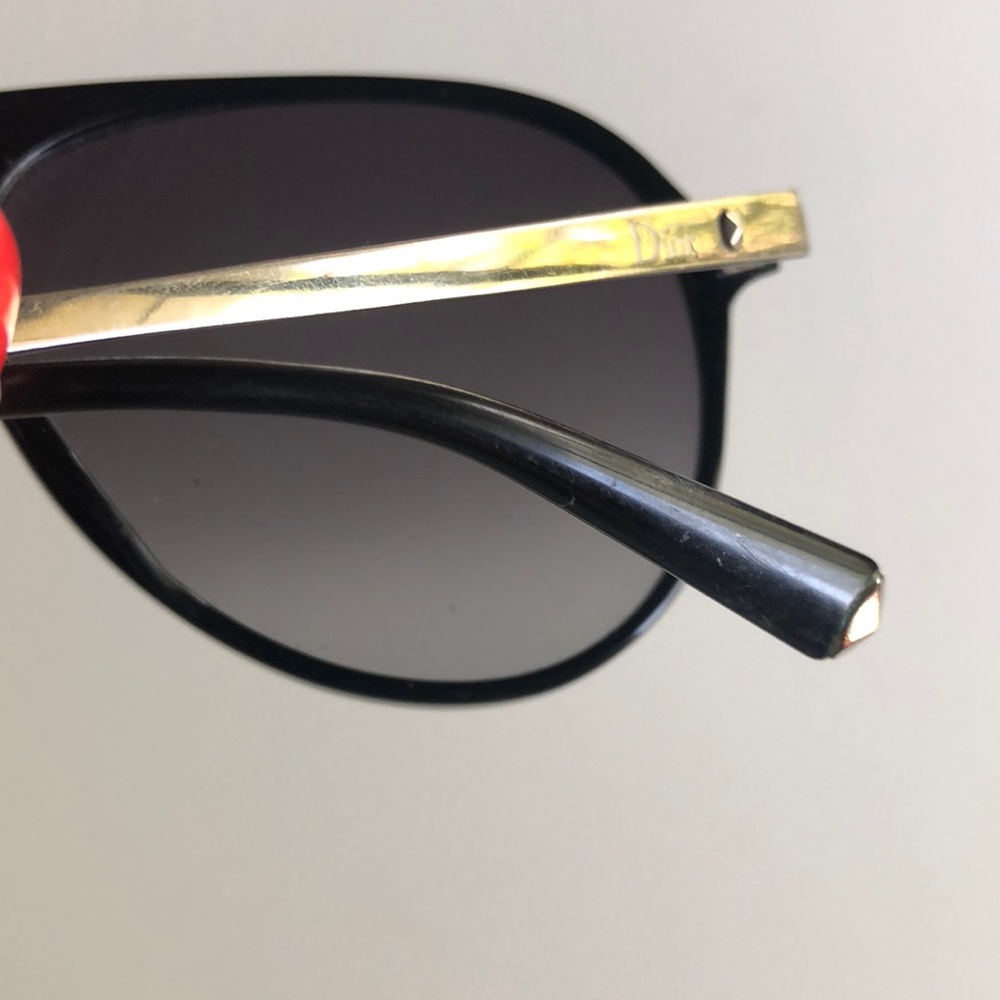 CHRISTIAN DIOR TAHUATA AVIATOR SUNGLASSES - Picture 8 of 8